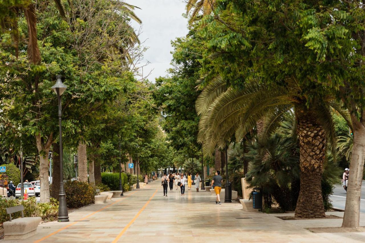 In The Historic Center Of Malaga, Very Close To The Beach And The Ave Train Station, With Private Parking Eksteriør bilde